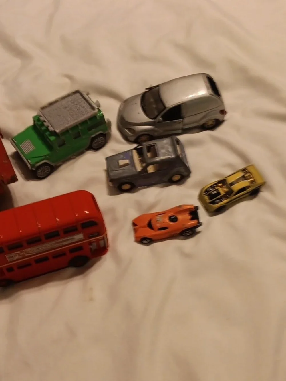 Hot Wheels set colorful